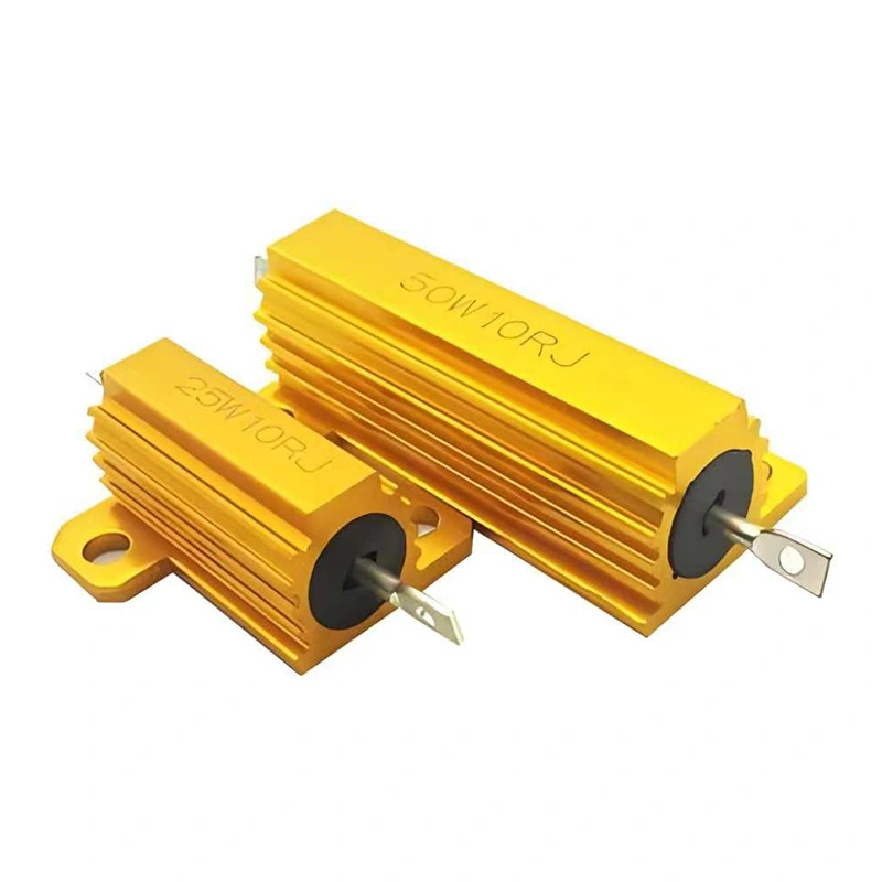 Điện trở bọc nhôm vàng